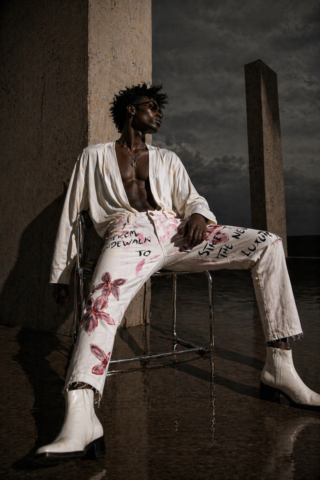 Mykonos Blush Pants