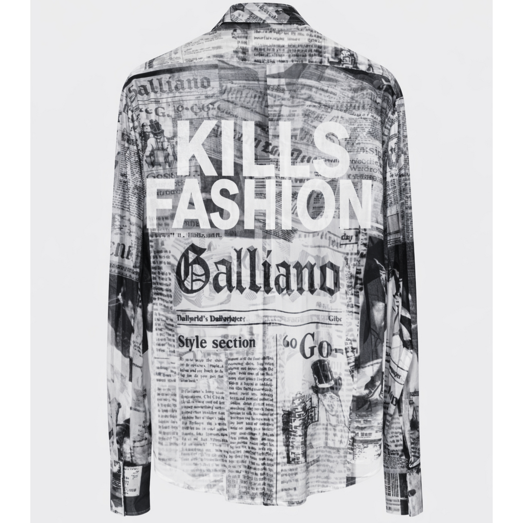 GALLIANO Print Shirt