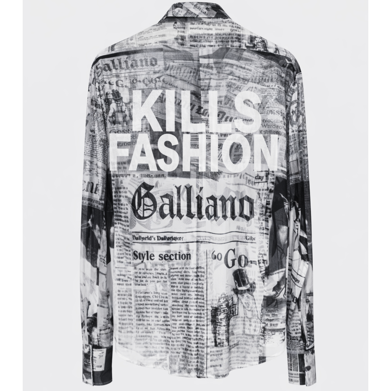 GALLIANO Print Shirt