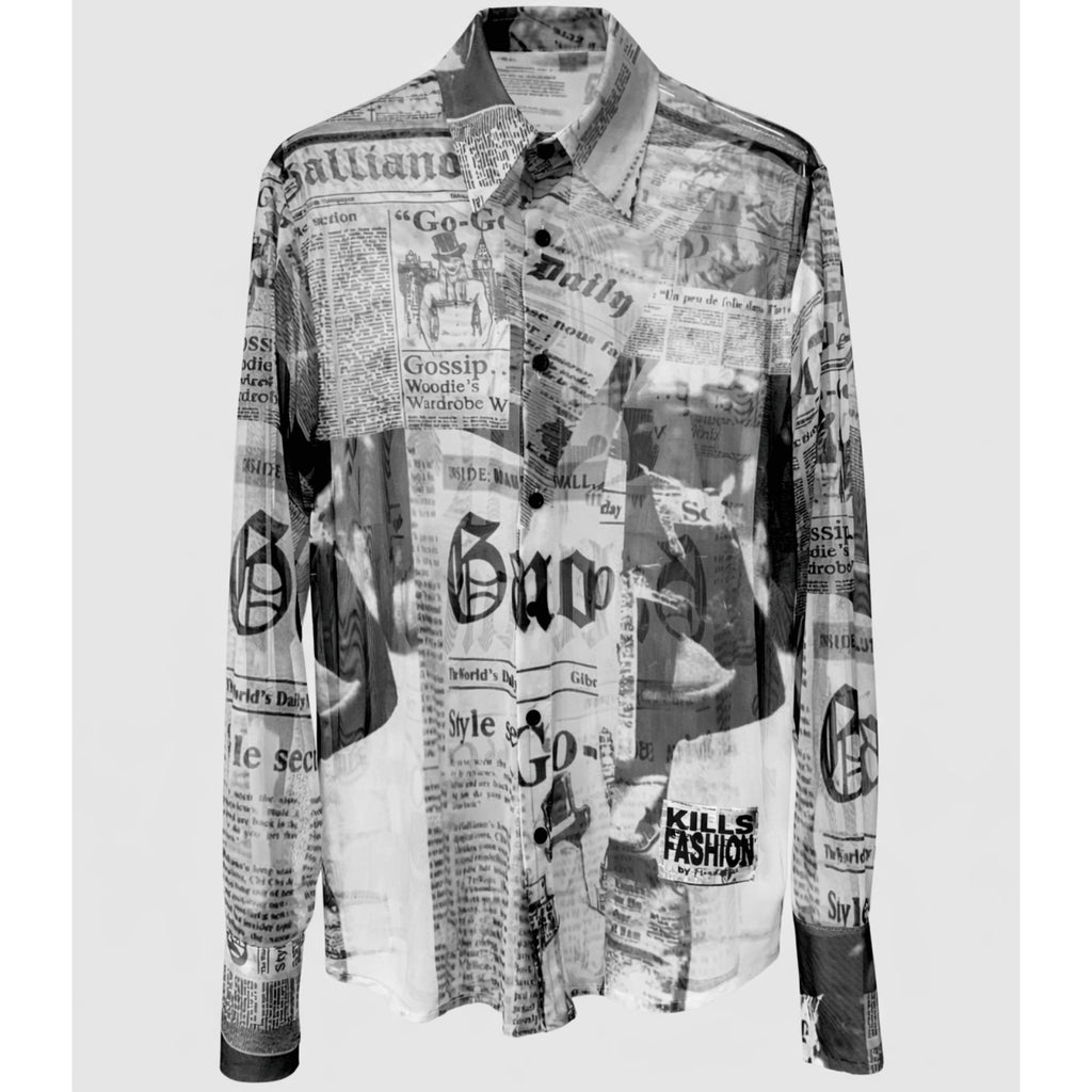 GALLIANO Print Shirt