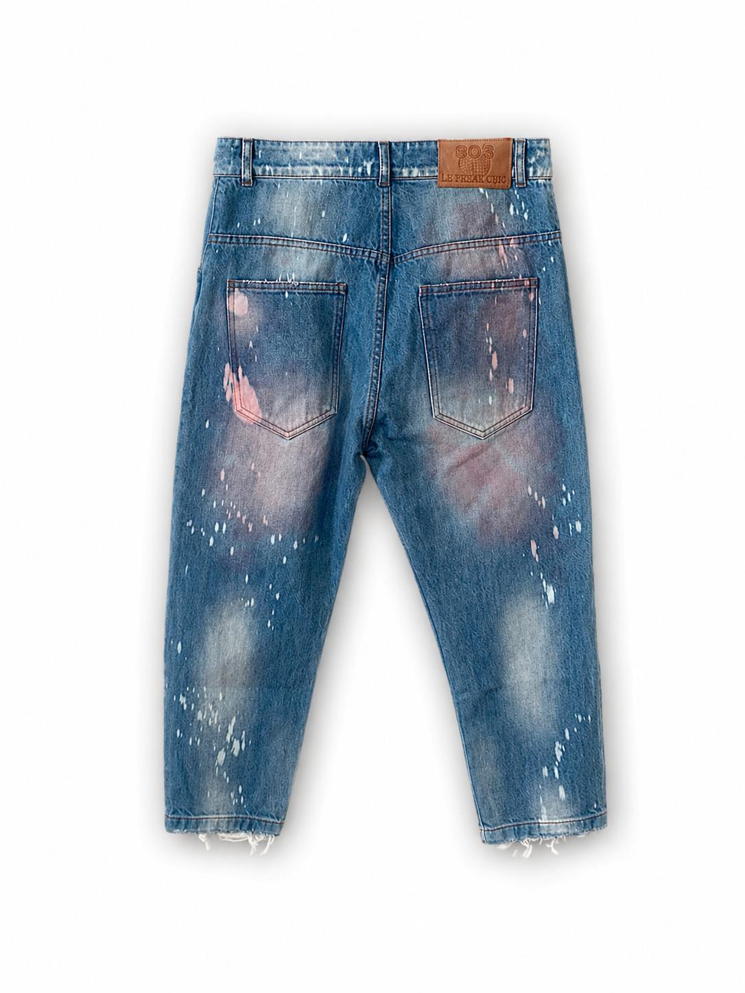PEACE  70`S  DENIM -Pink  Water  Chaos  Edition