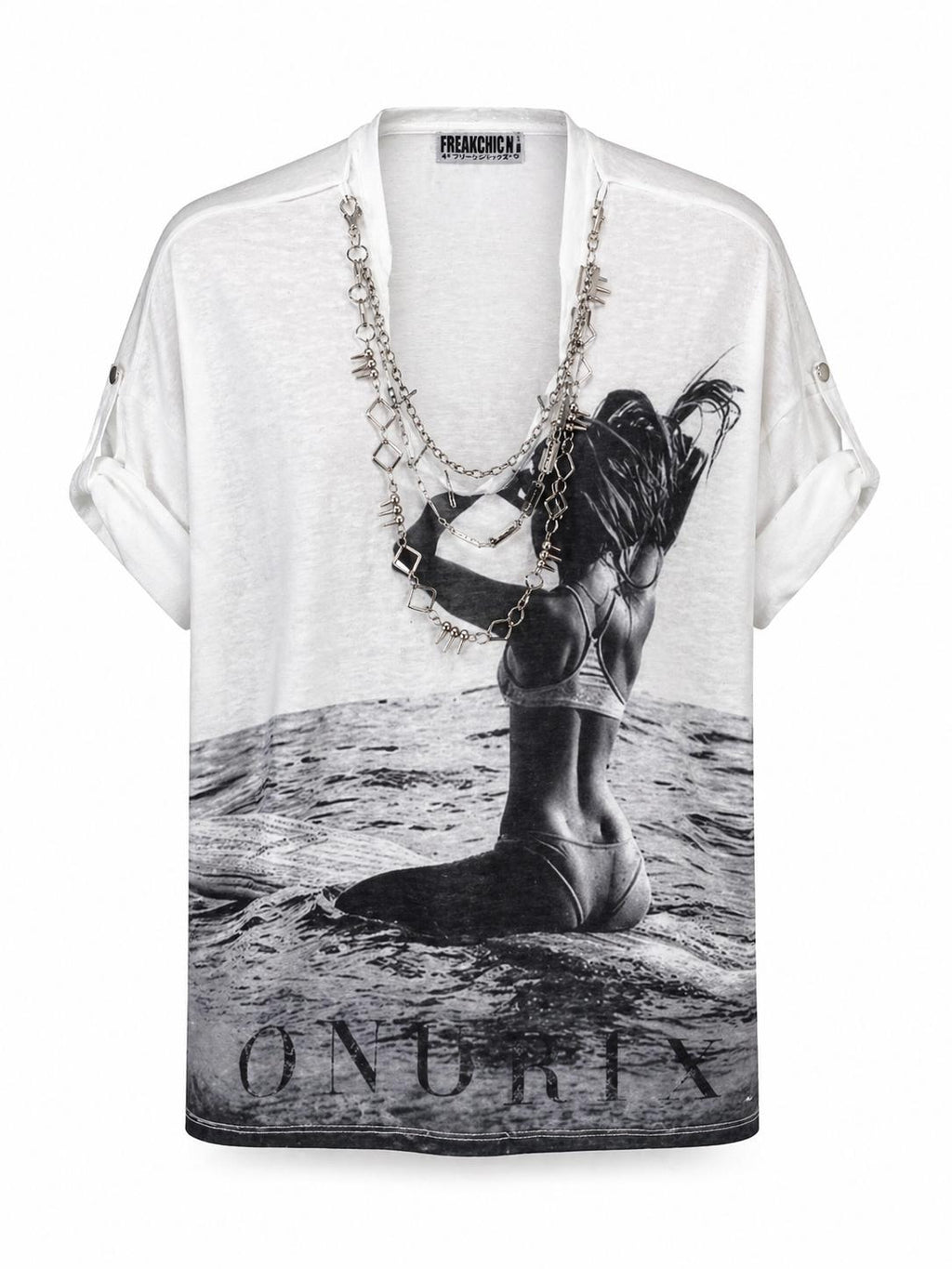 NEREID  DRAPE  TEE