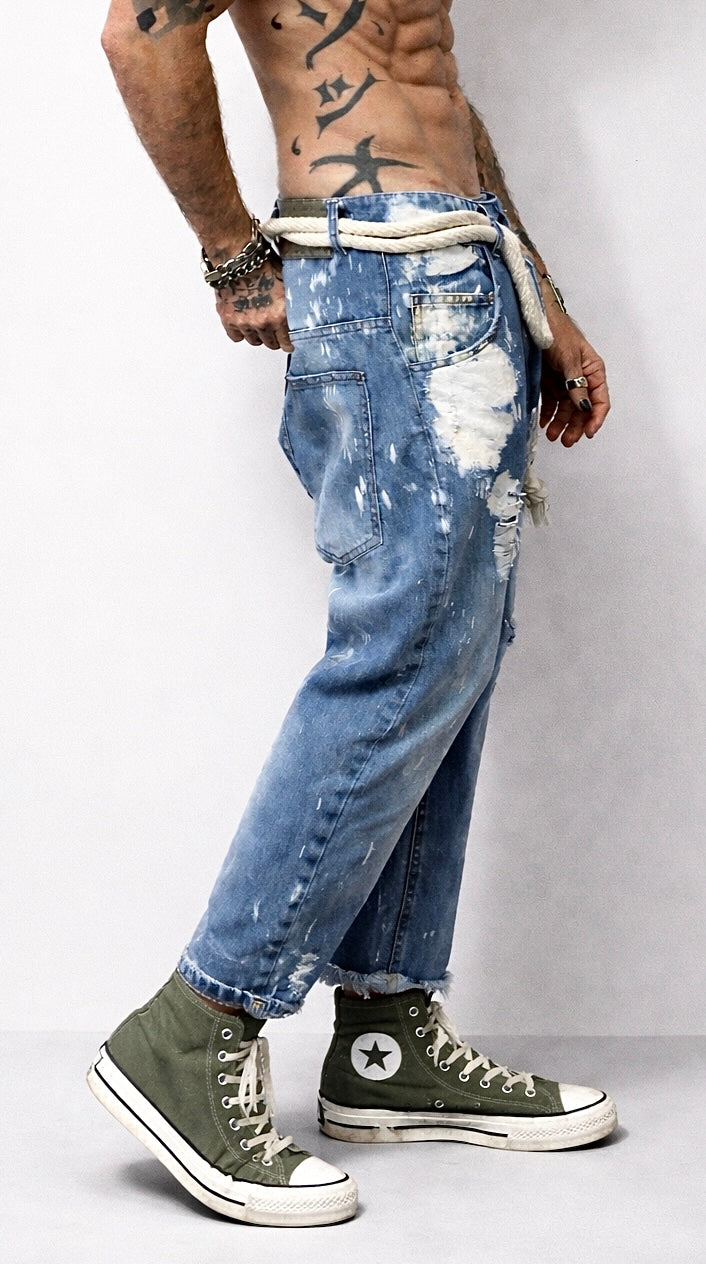 Freakchic Signature Hand-Printed Denim