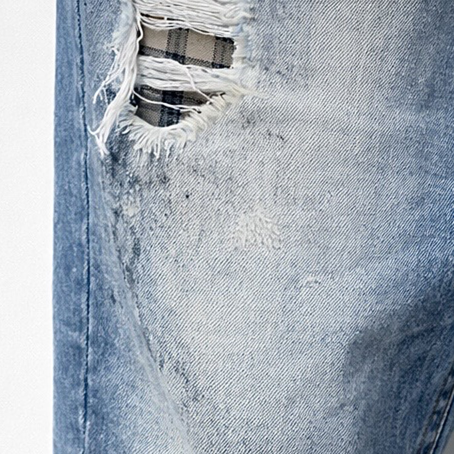 Freakchic Rebel Patch Denim  Cropped Jeans