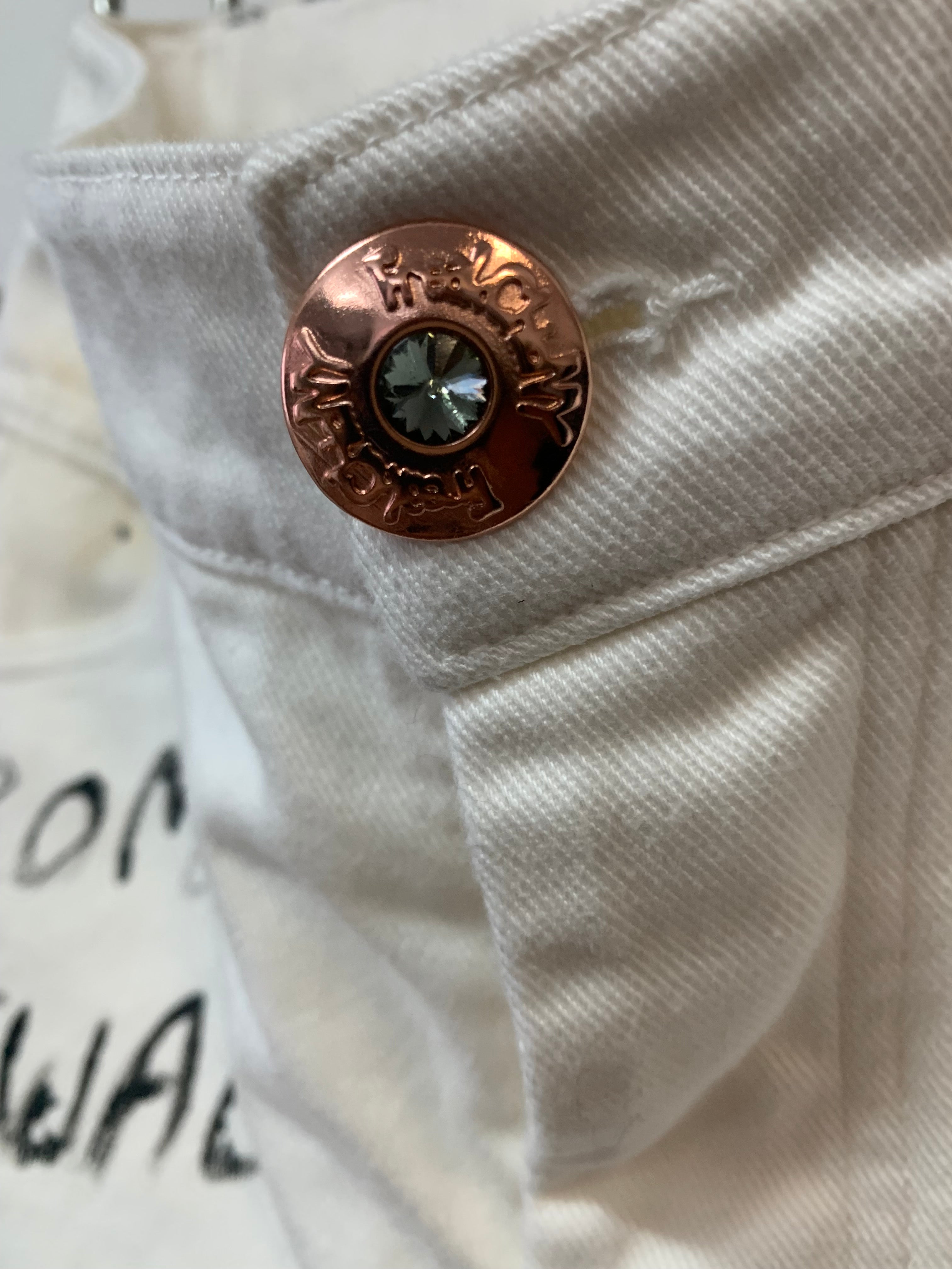 Freakchic FROM SIDEWAIK White Statement Pants