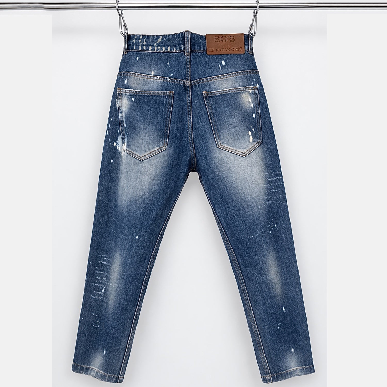 Freak Chic Atelier Distressed Cropped Denim