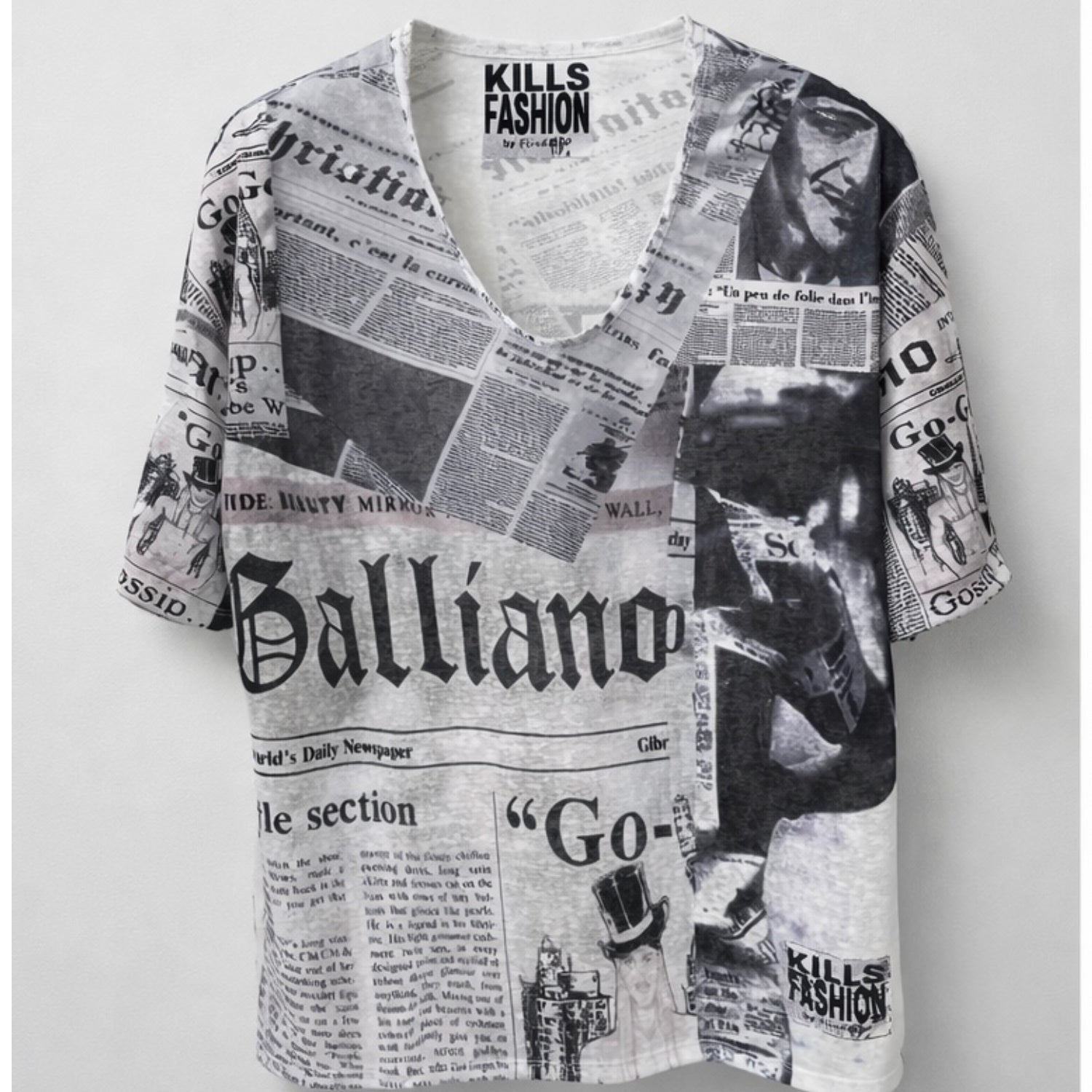 KILL FASHION TEE- STATEMENT OVERSIZED