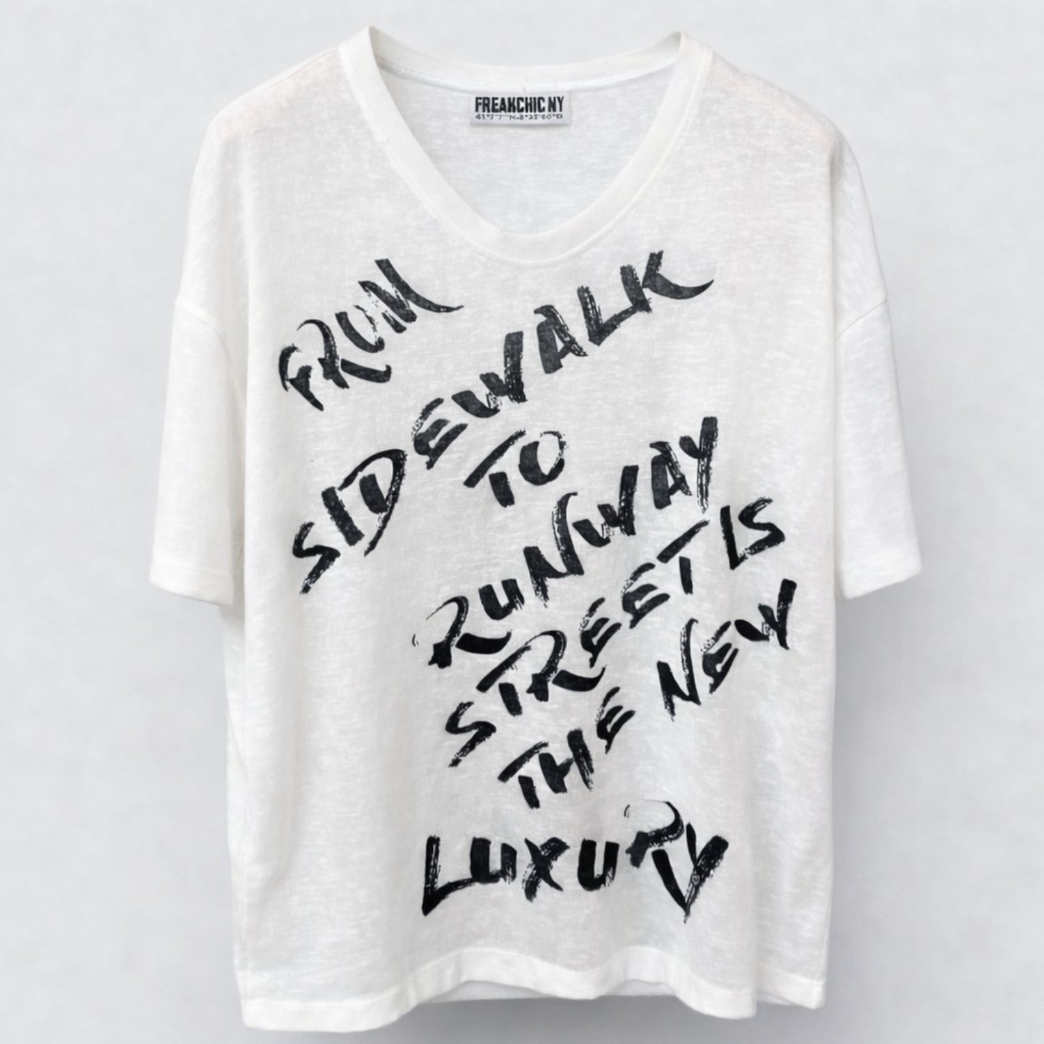 SIDEWALK TEE - OVERSIZED EDITION